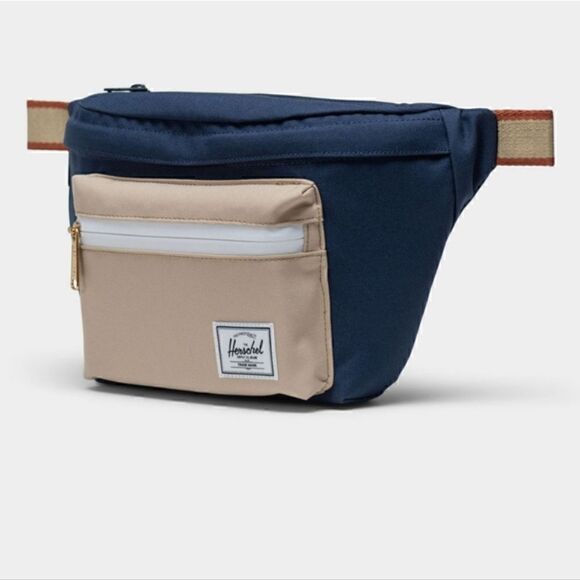 Herschel Pop Quiz Hip Pack (Navy/Cream) - Picture 3 of 4